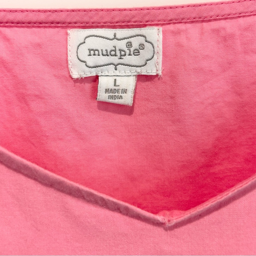 Mud Pie Colorblock Midi Dress in Pink, Orange & Red - Picture 5 of 12